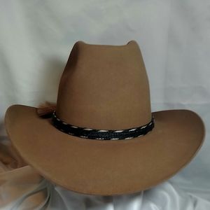 Resistol Stagecoach Felt Cowboy Hat size 7 3/4
